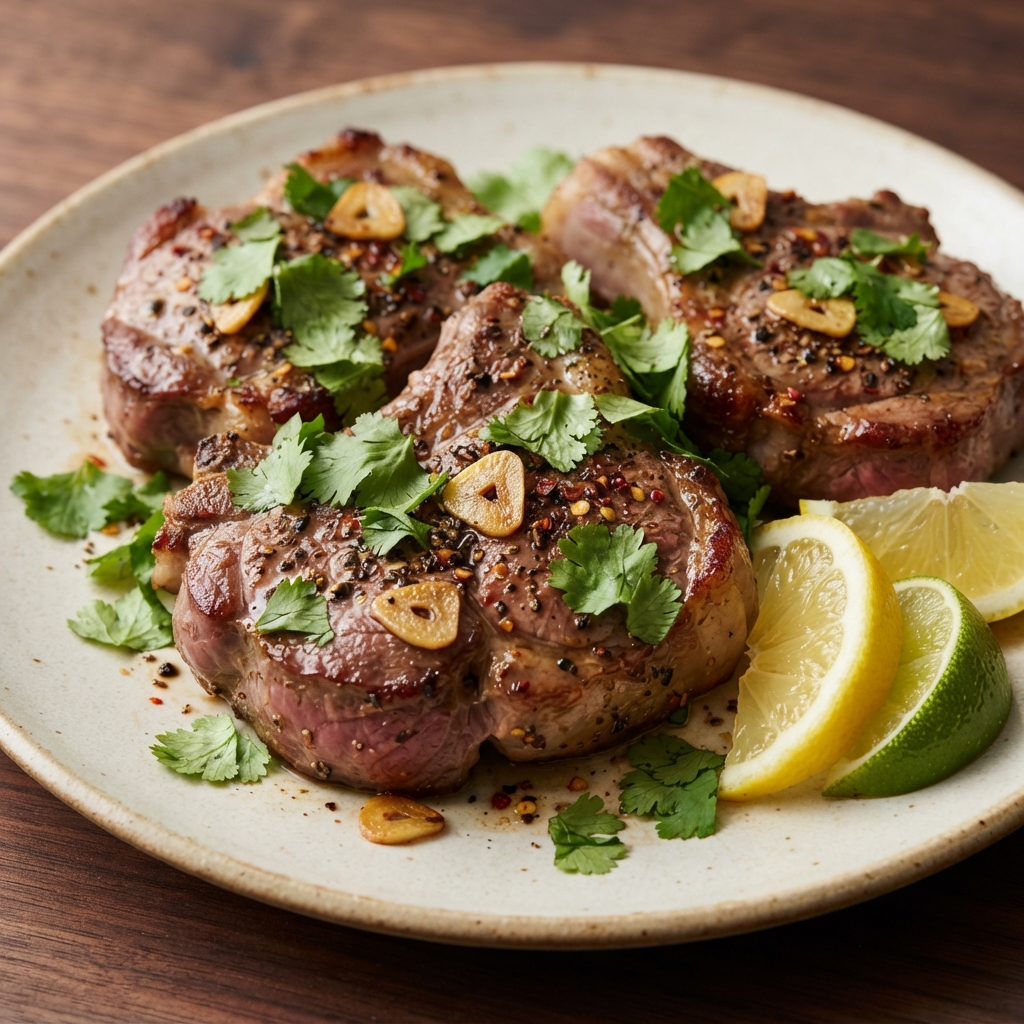Fragrant Vietnamese-Style Lamb Loin Chops