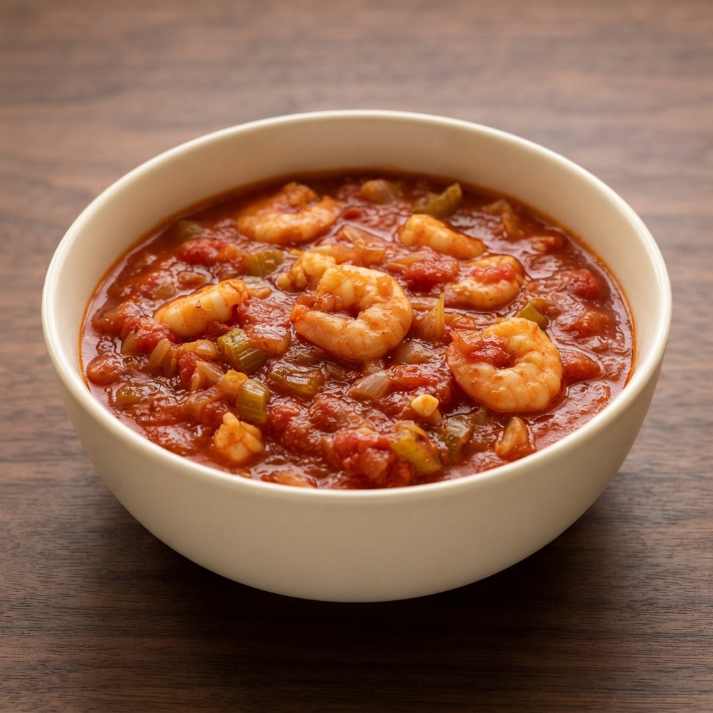 Fiery Tomato Shrimp Creole