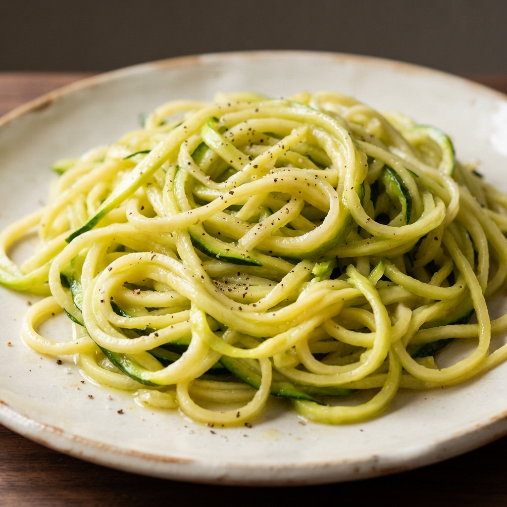 Low-Carb Zucchini Pasta