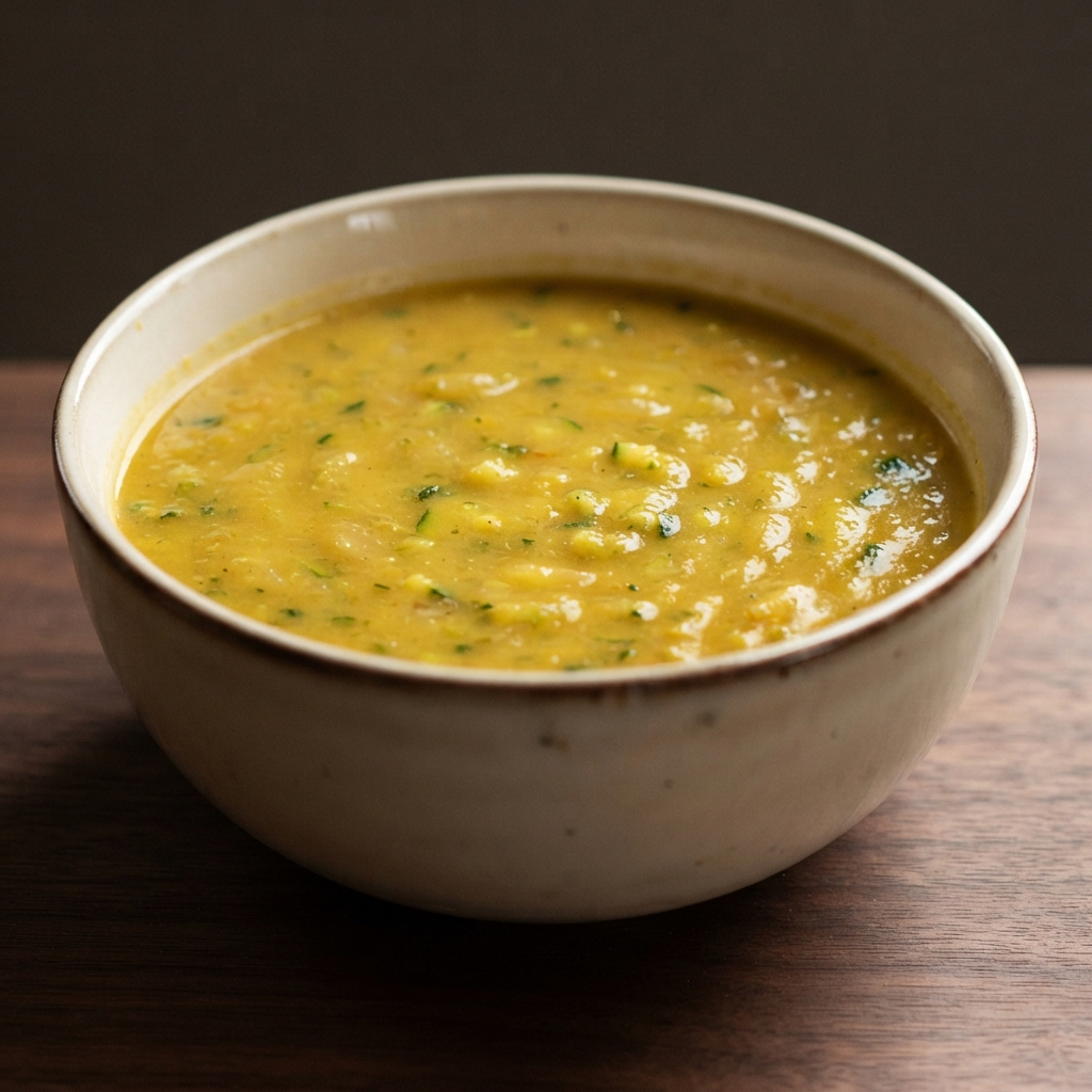 Zucchini Curry Soup