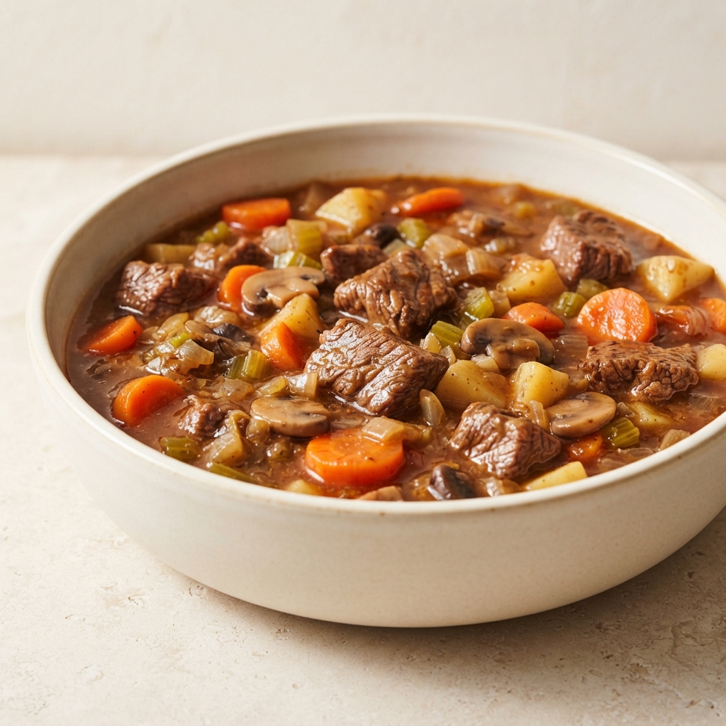 Prep-Overnight Slow Cooker Beef Stew