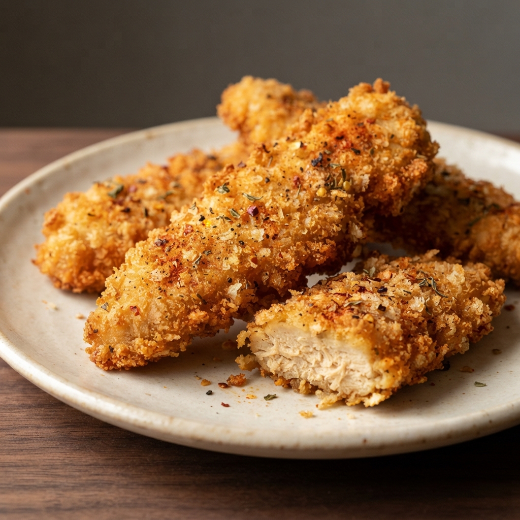 Air Fried Vegetarian "Chicken Tenders"