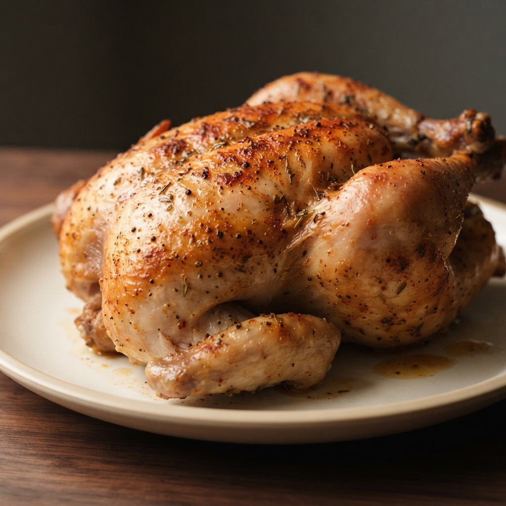 Spicy Rapid Roast Chicken