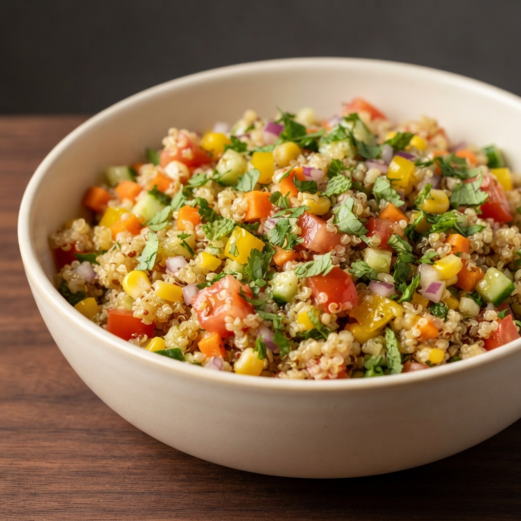 Garden-Fresh Quinoa Veggie Salad