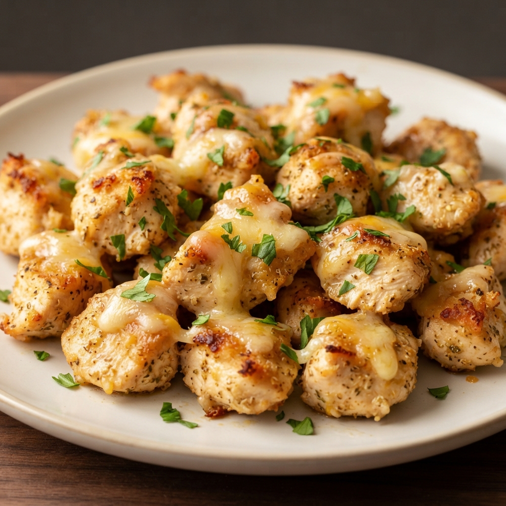 Crispy Air-Fried Ranch Chicken Bites