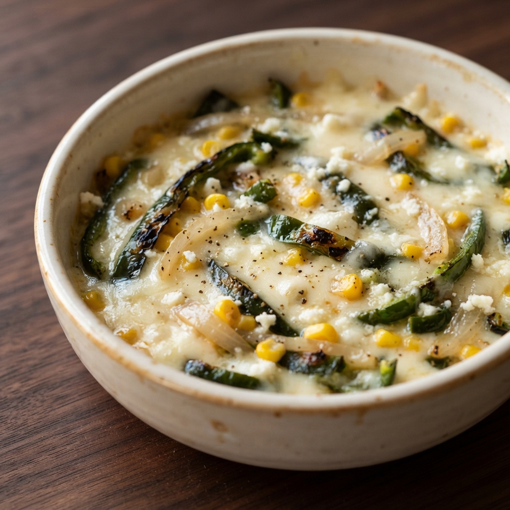 Rajas con Queso