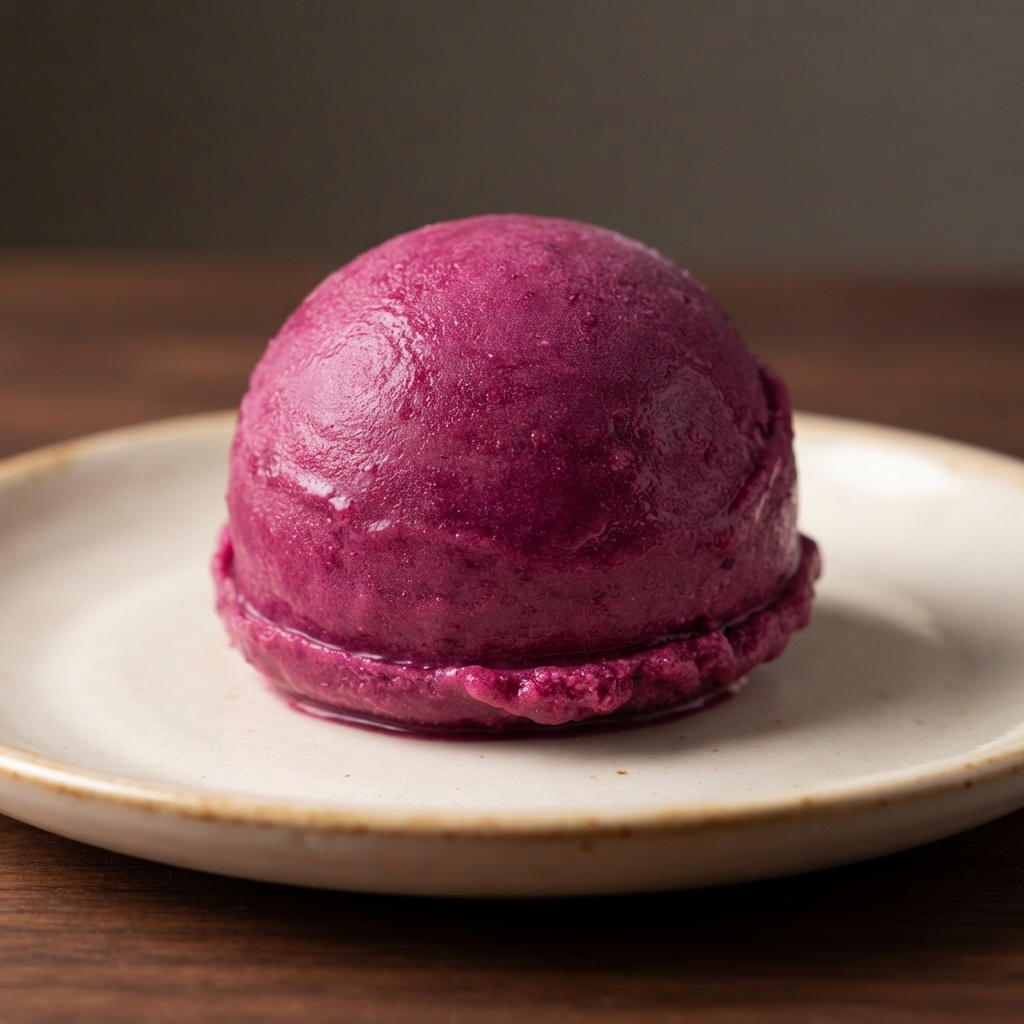 Peach, Blackberry & Strawberry Sorbet