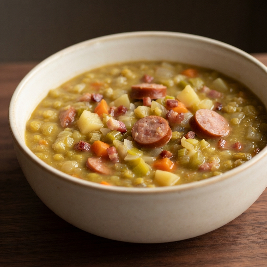 Dutch Snert: Hearty Split Pea Soup