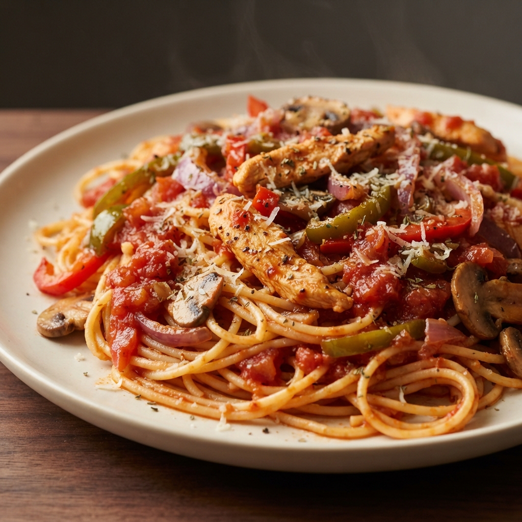 Skillet Chicken Pasta