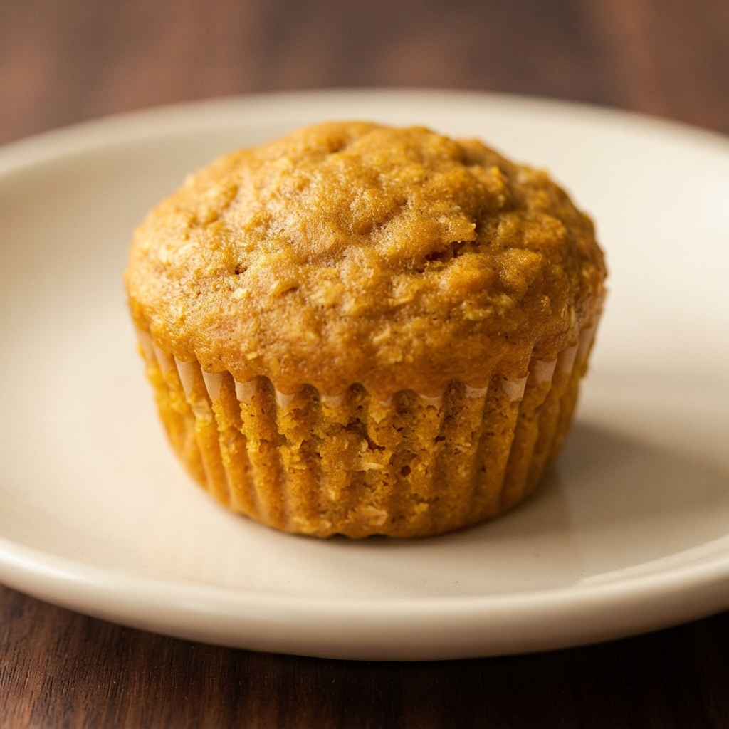 Flourless Pumpkin Spice Oat Muffin Bites