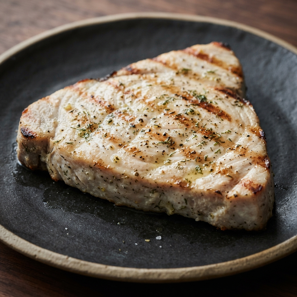 Lemon-Dill Swordfish Steaks