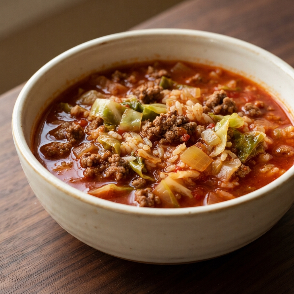 Cabbage Roll Soup