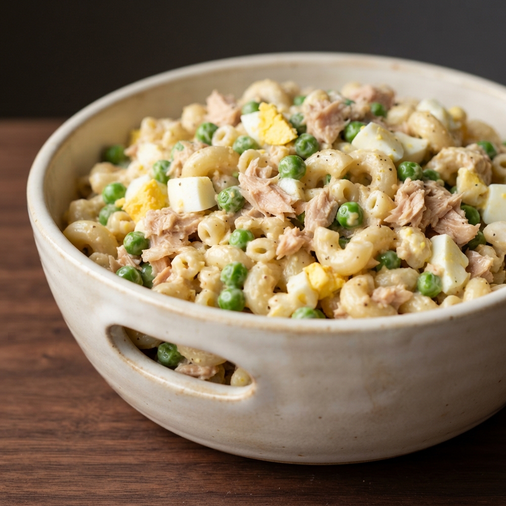 Chilled Tuna Macaroni Salad