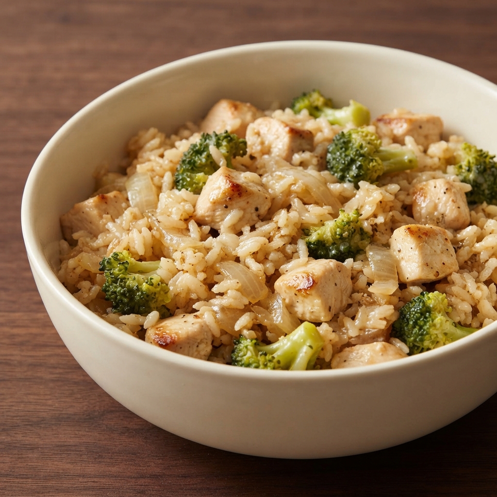 Parmesan-Lemon Chicken Rice Bowls