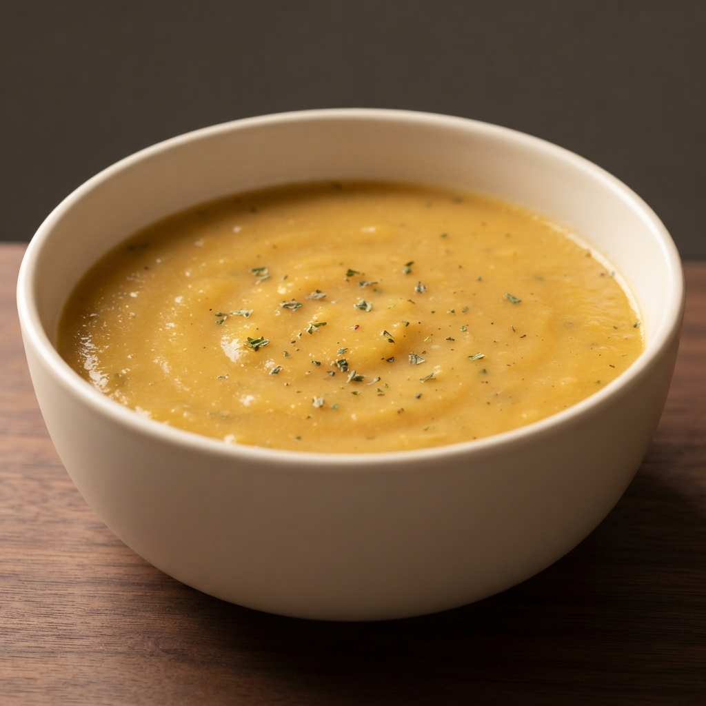 Cabbage, Carrot and Potato Blended Soup
