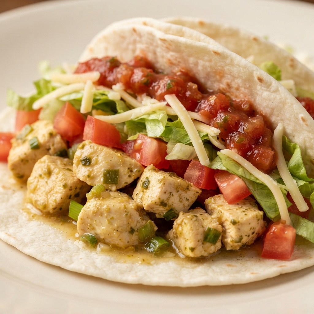 Lime Chicken Soft Tacos