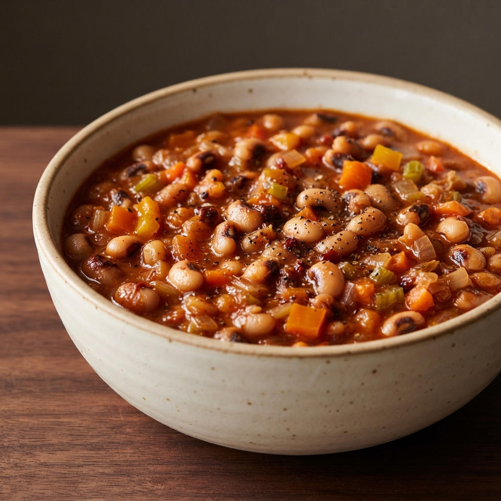 Smoky Chipotle Black‑Eyed Peas