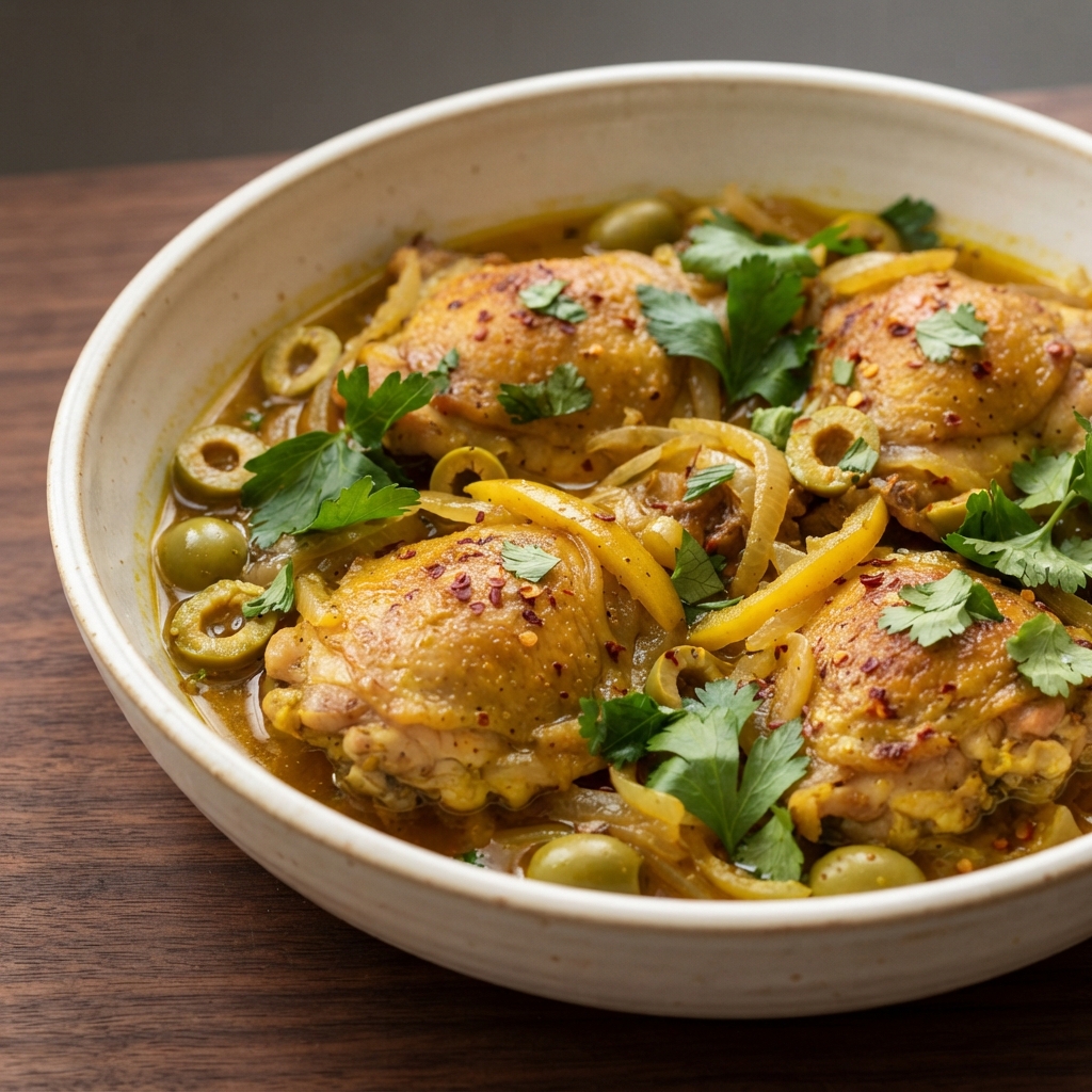 Moroccan Chicken Tagine