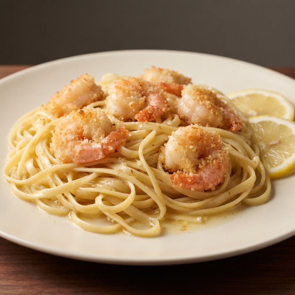 Fast Weeknight Shrimp Scampi