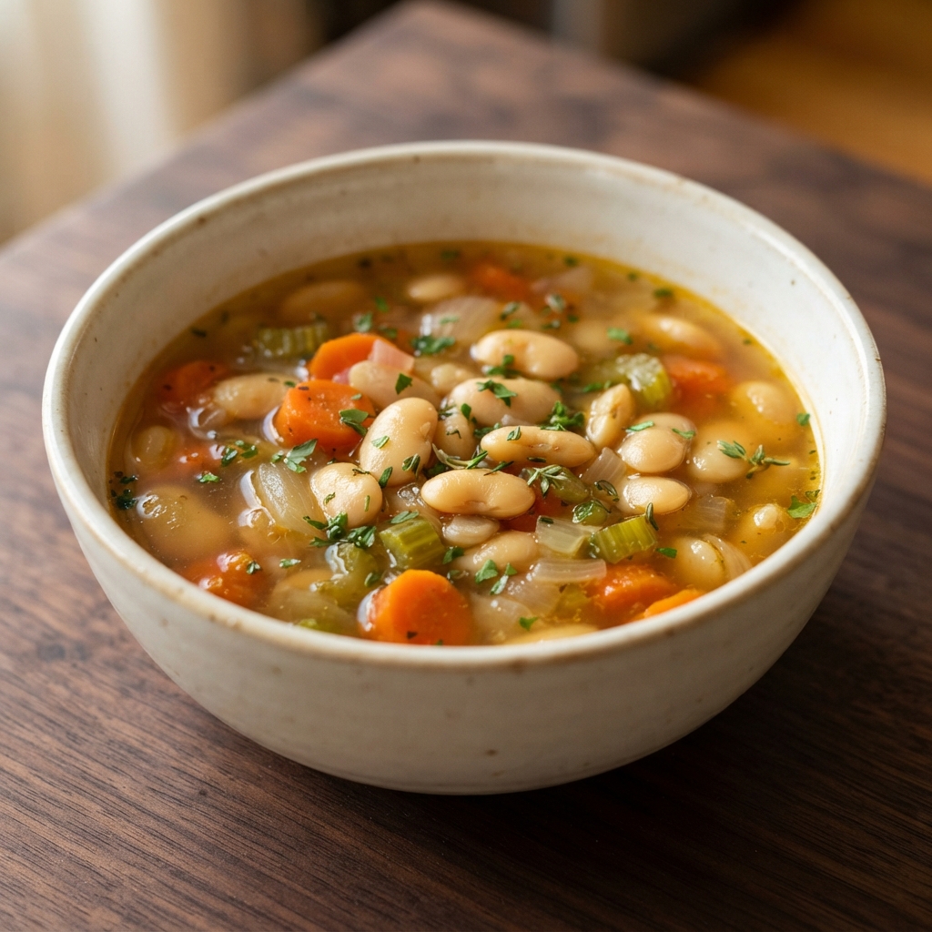 Mom's Butter Bean Soup