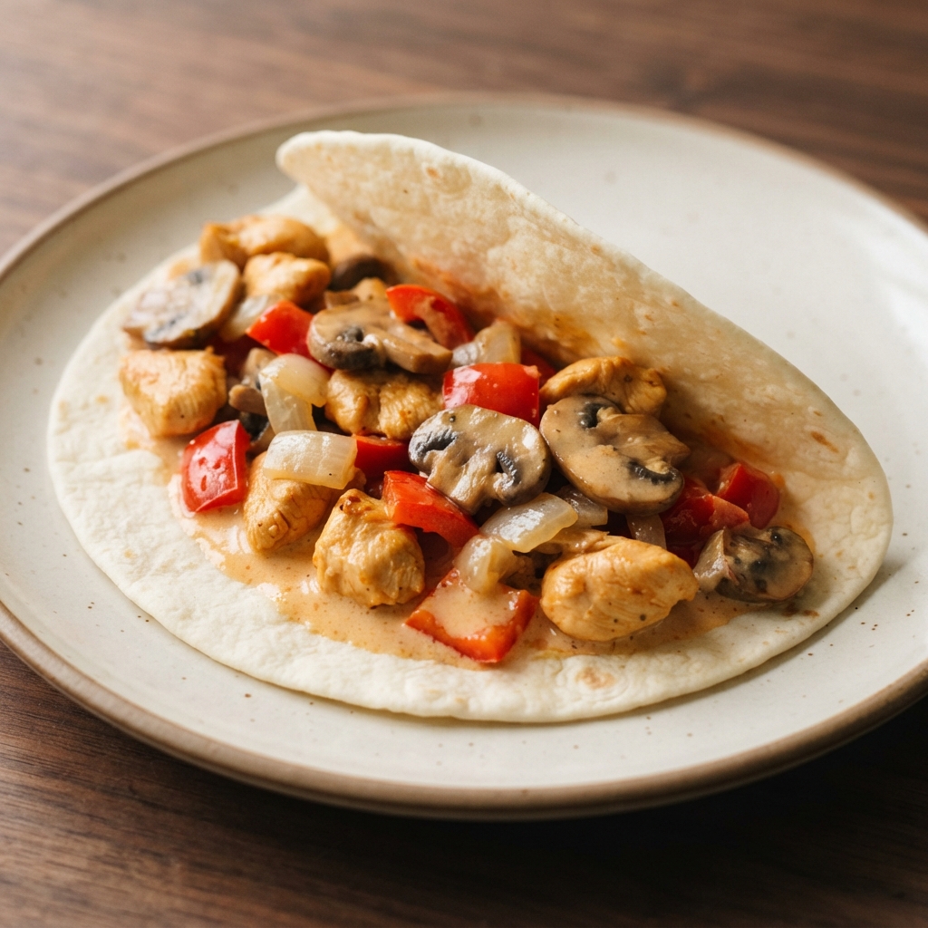 Restaurant-Style Pollo con Crema at Home