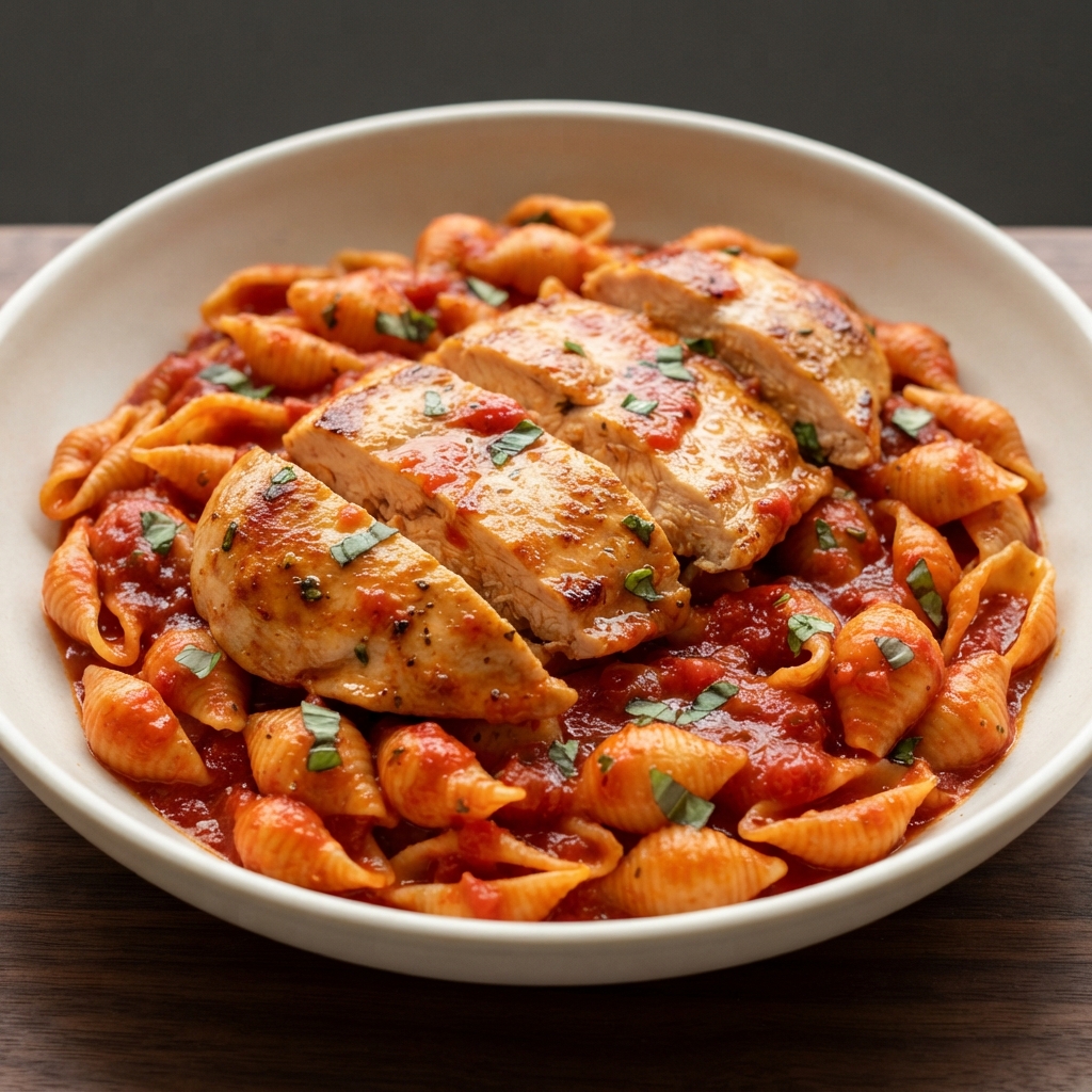 Skillet Chicken Pomodoro One-Pot