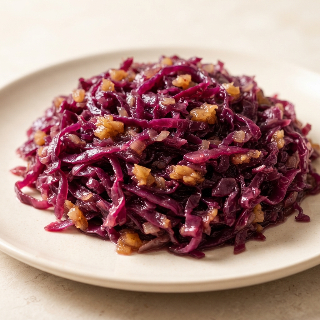 Pressure Cooker German Rotkohl (Red Cabbage)