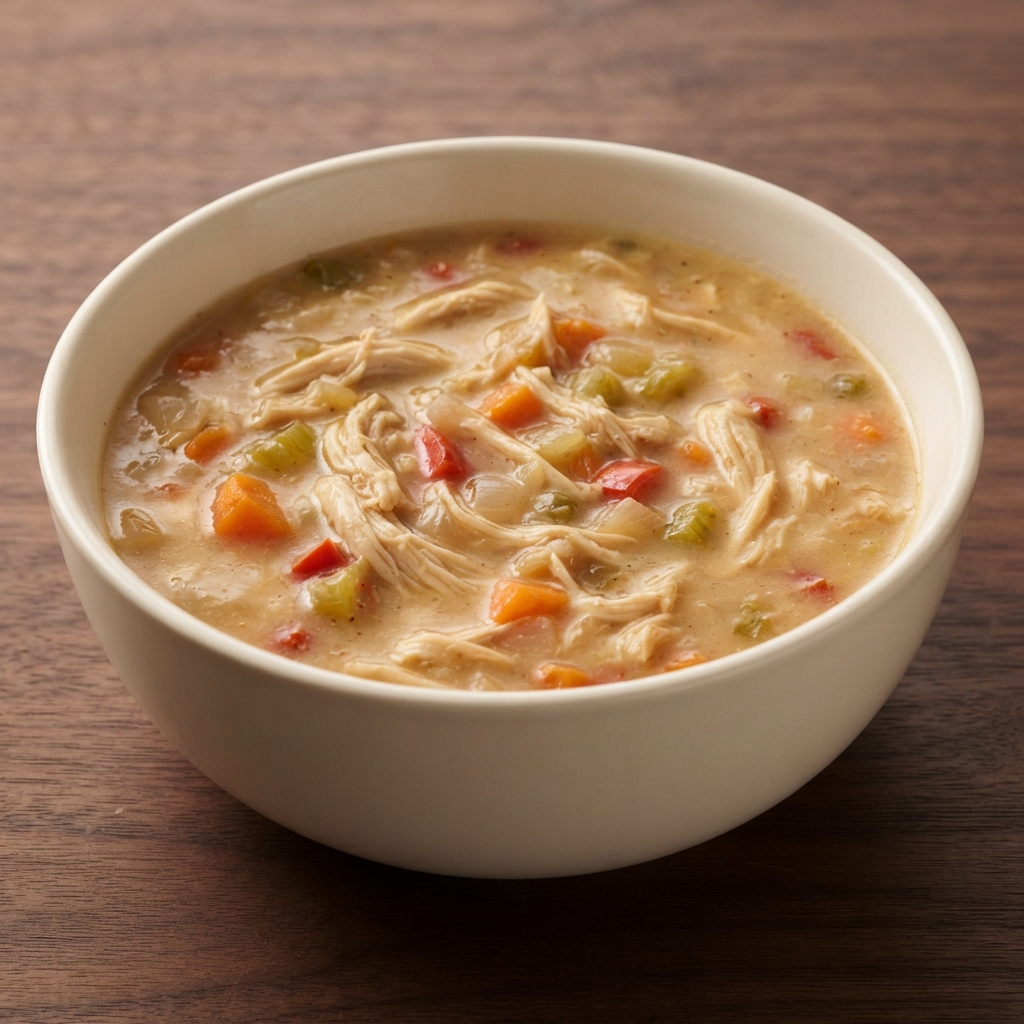 Set-and-Forget Slow Cooker Chicken Soup