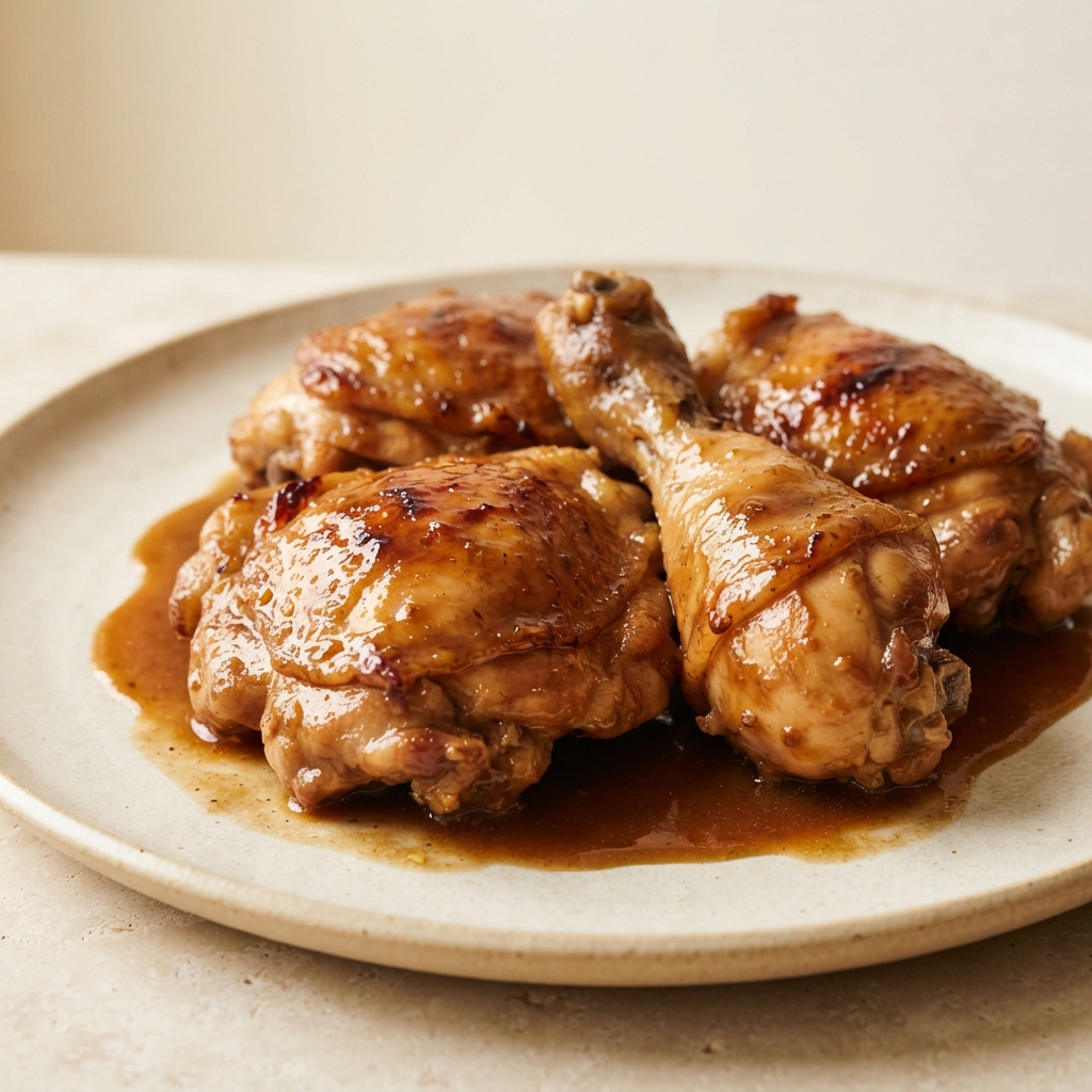 Ginger-Infused Chicken Adobo