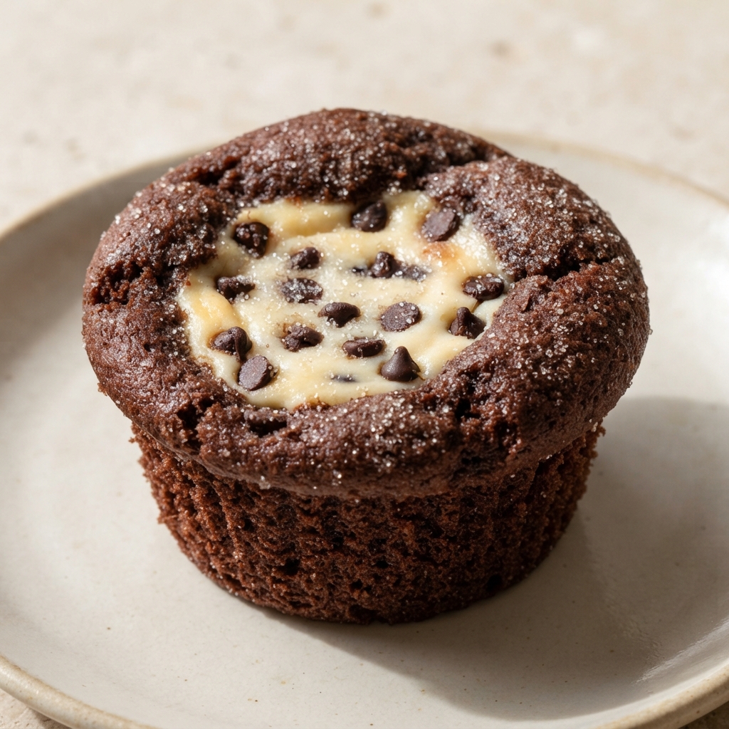 Vegan Cupcakes with Creamy Cheesecake Centers