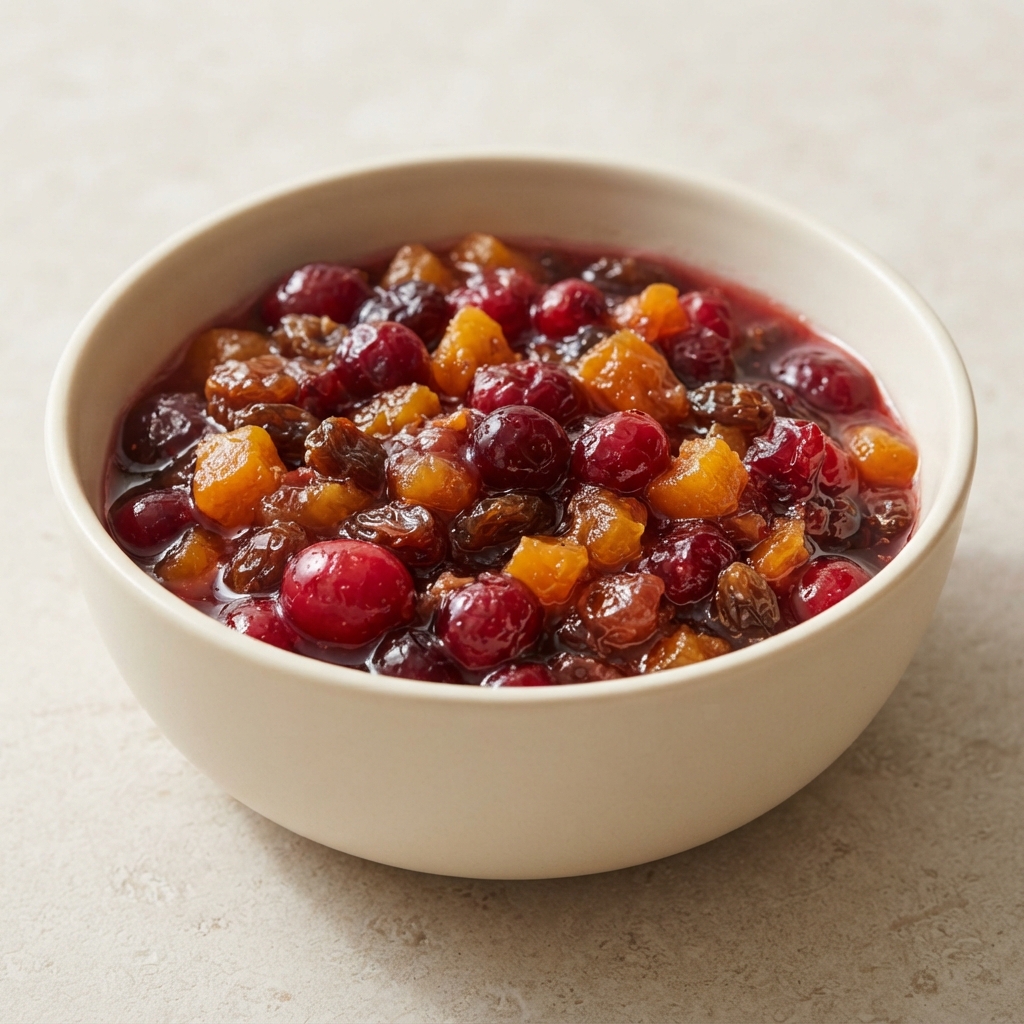 Cranberry and Apricot Chutney