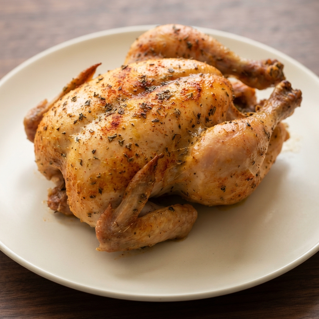 Greek-Inspired Air Fryer Cornish Hen