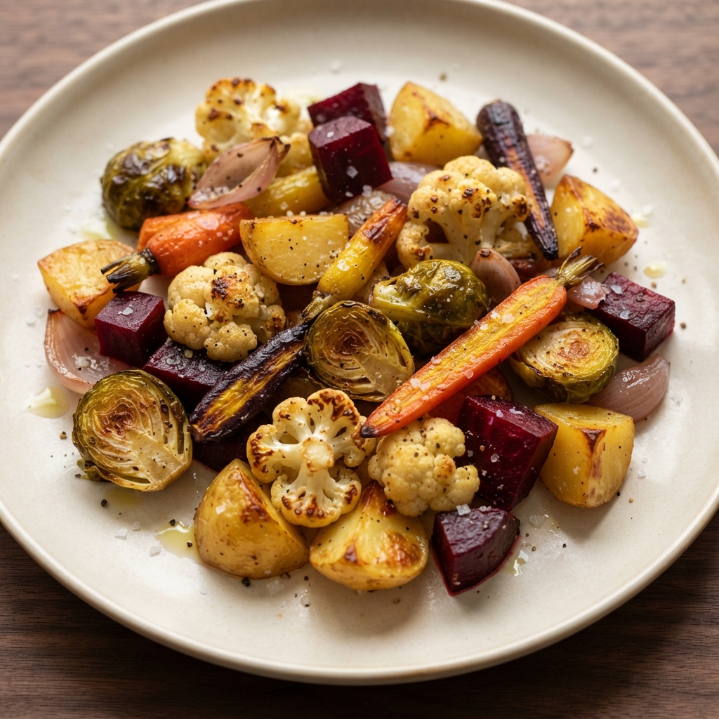 Oven-Roasted Mixed Vegetables