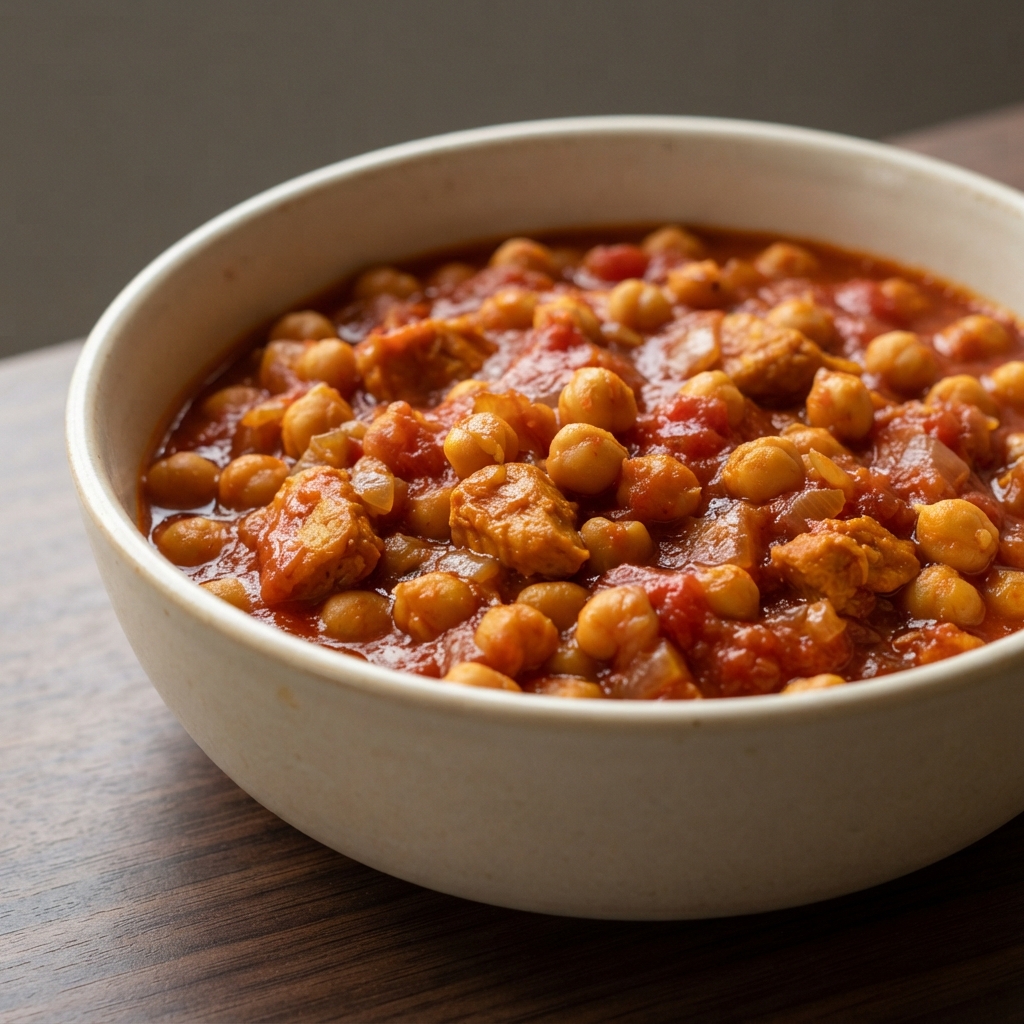 Chickpea and Quorn Masala Curry