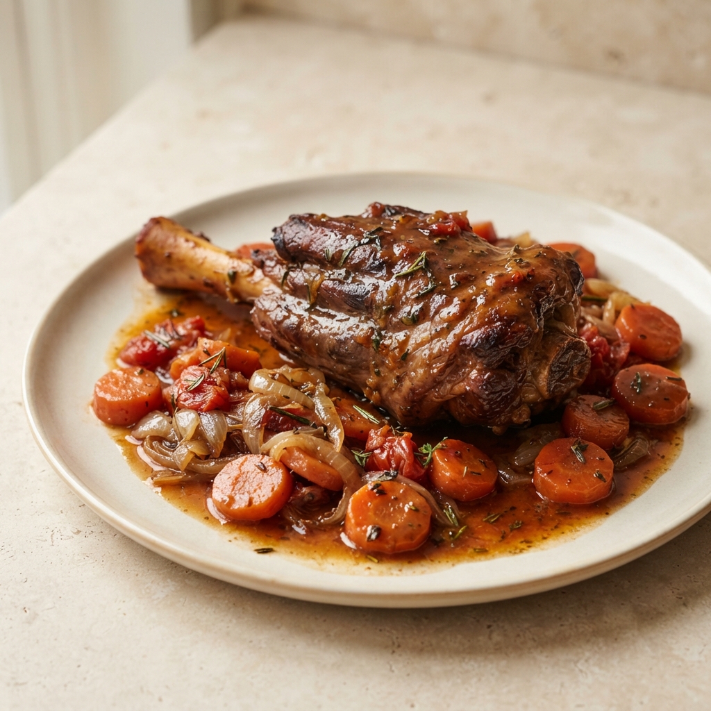 Braised Lamb Shanks