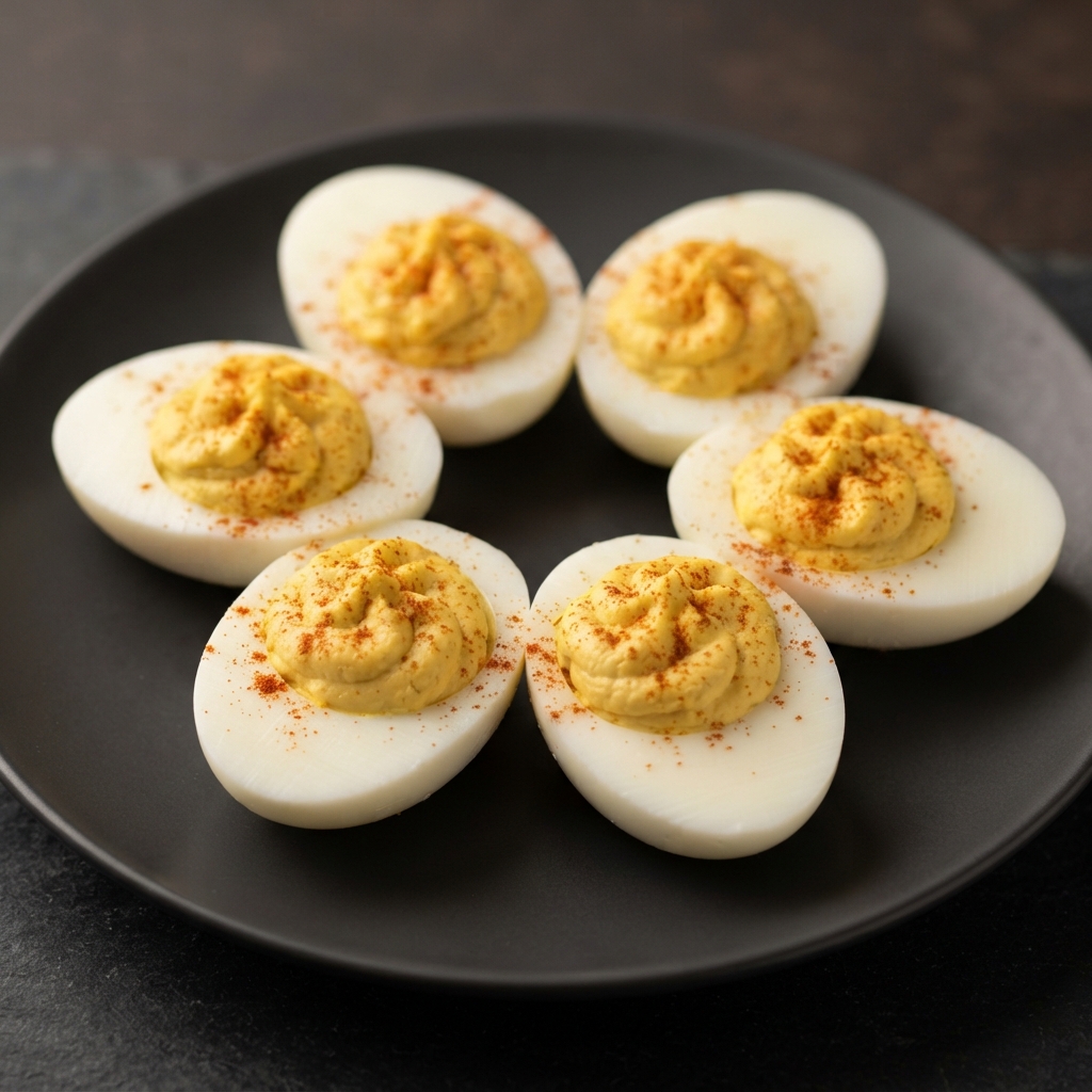 Classic Deviled Eggs Appetizer