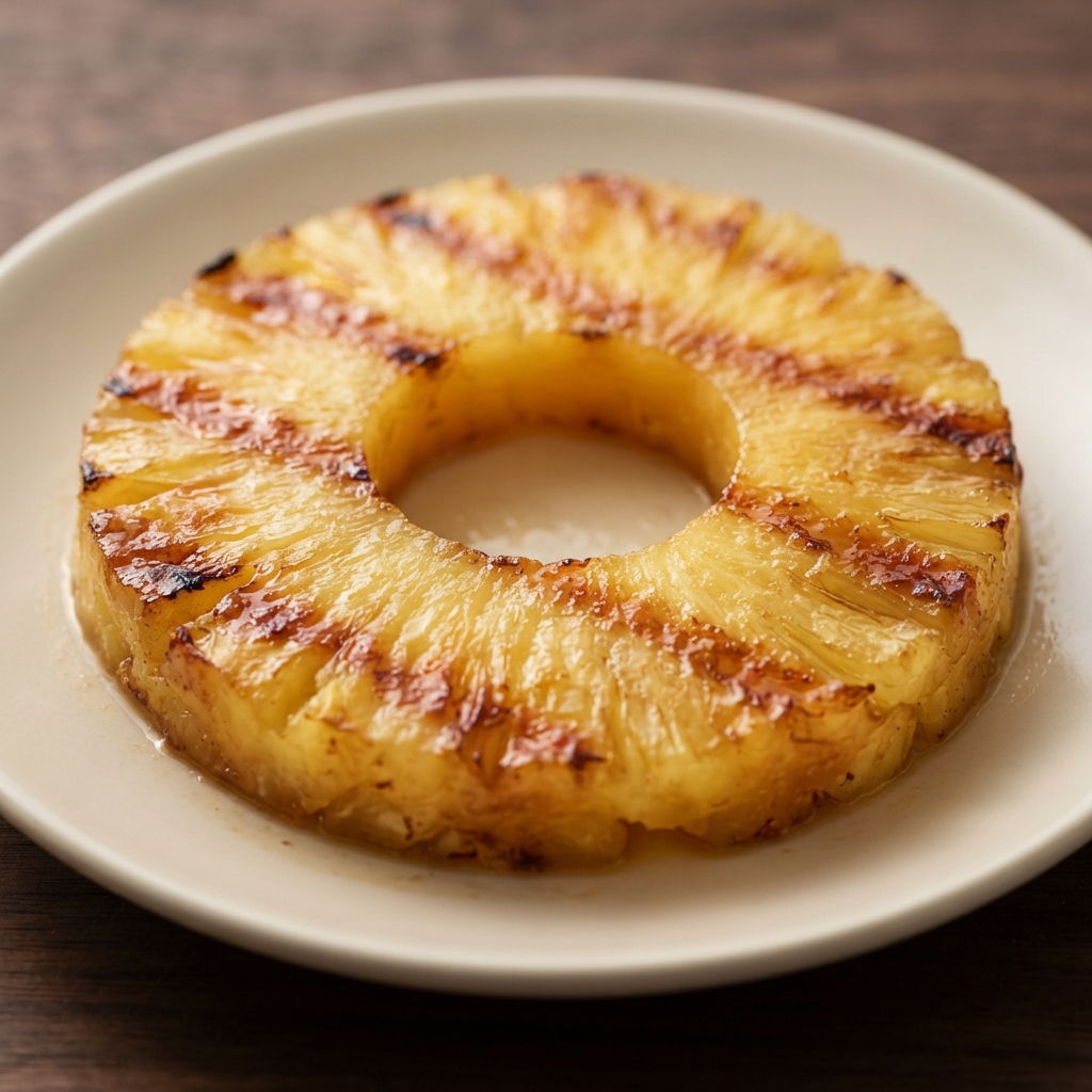 Caramelized Grilled Pineapple Rings