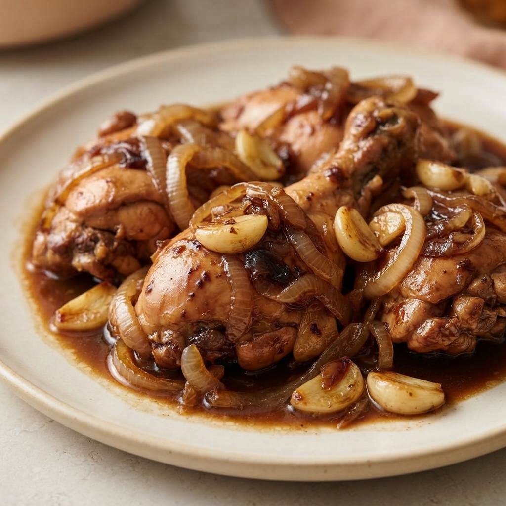 Crockpot Chicken Adobo