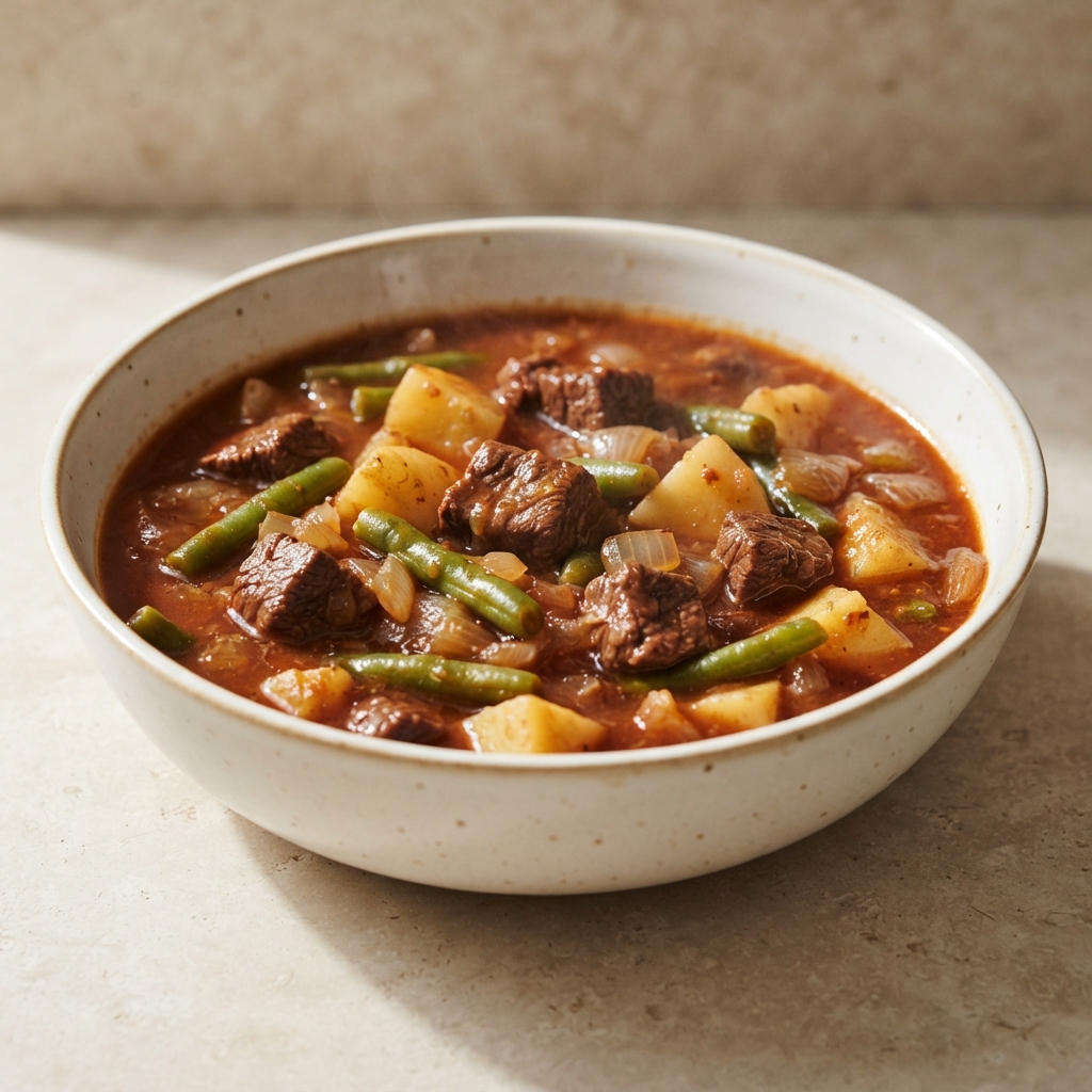 Guinness-Infused Beef and Potato Stew