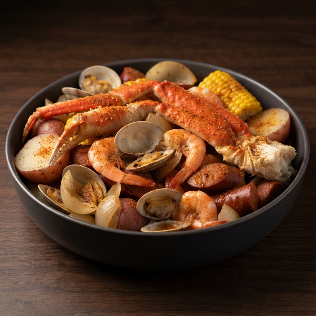 Ultimate Mixed Seafood Boil Feast