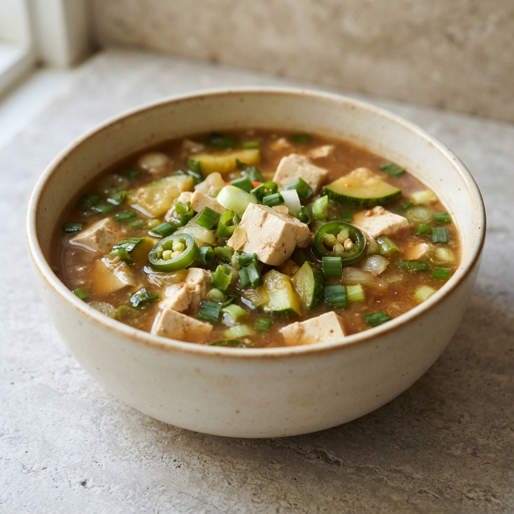 Korean Doenjang-Jjigae (Soybean Paste Soup)