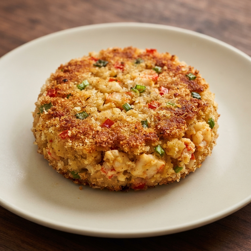 Crawfish and Shrimp Seafood Cakes