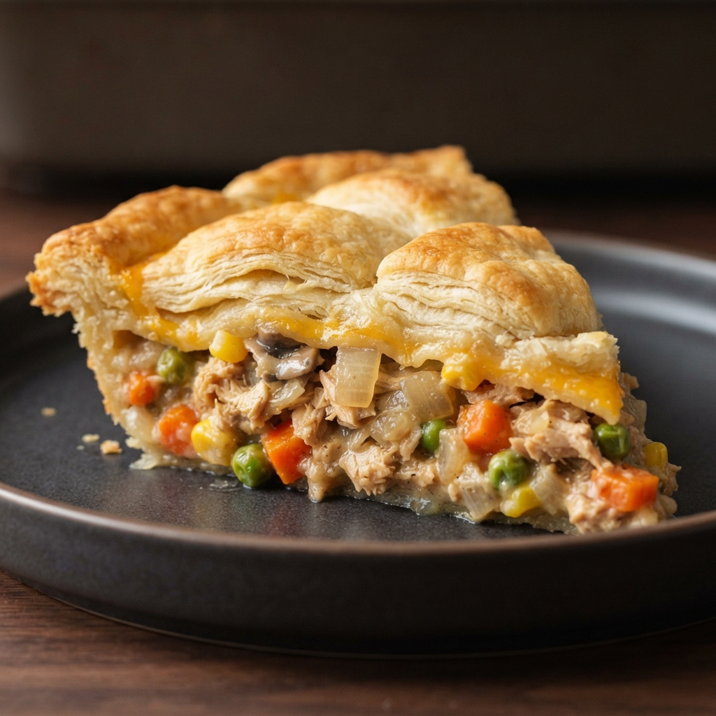 Weeknight Tuna Crescent Pot Pie
