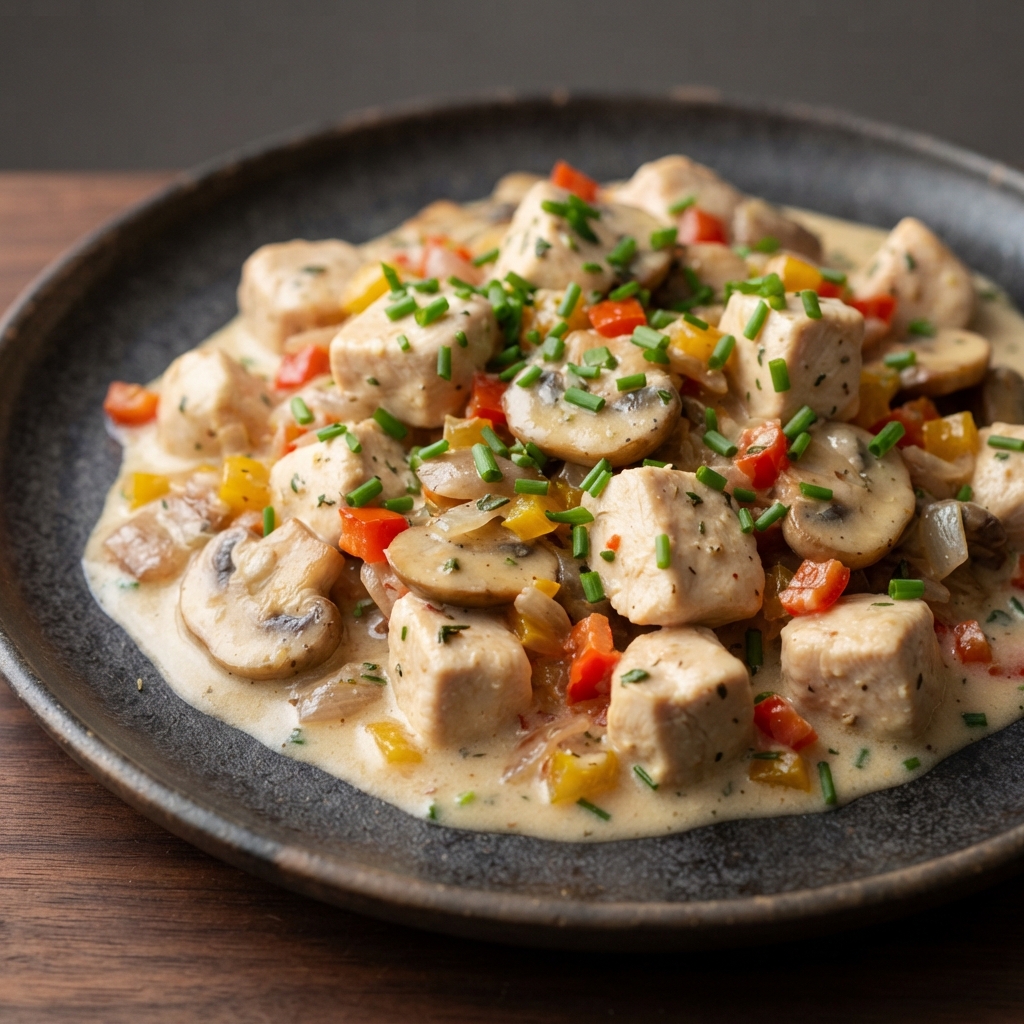 Chef John’s Classic Chicken à la King