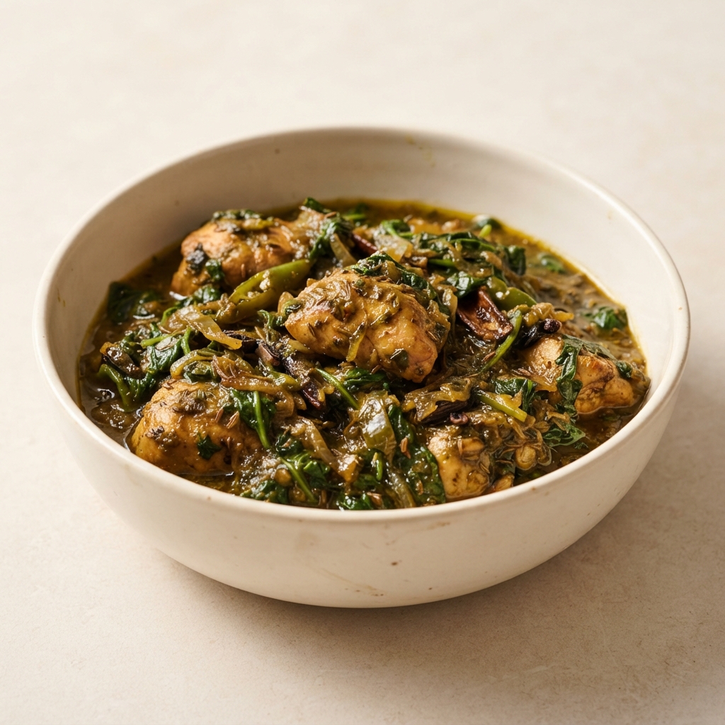 Fenugreek-Infused Chicken Curry (Methi Murgh)
