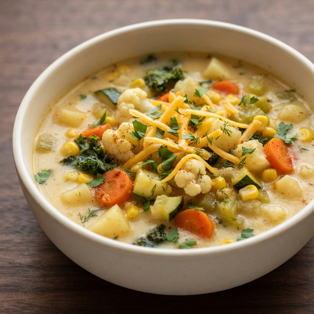 Autumn Vegetable Potato Soup
