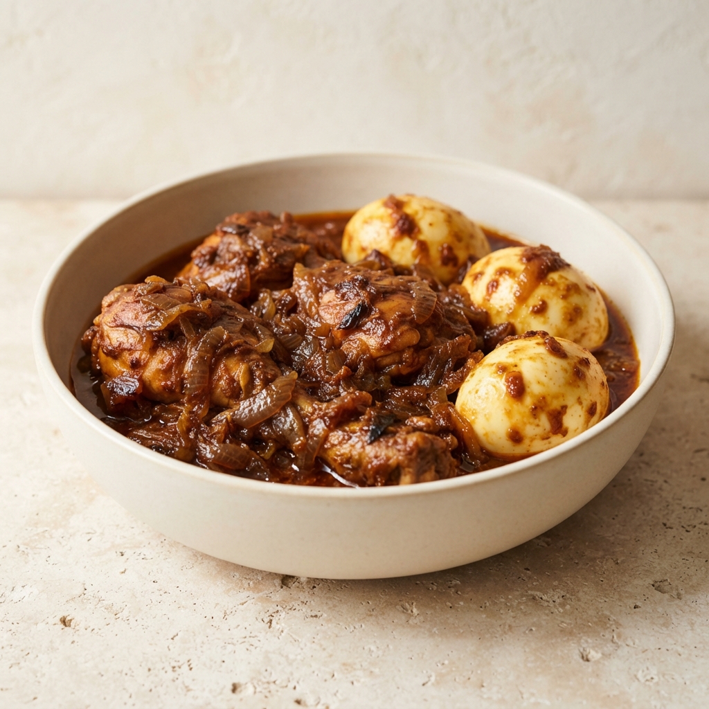 Ethiopian Chicken Doro Wat Stew