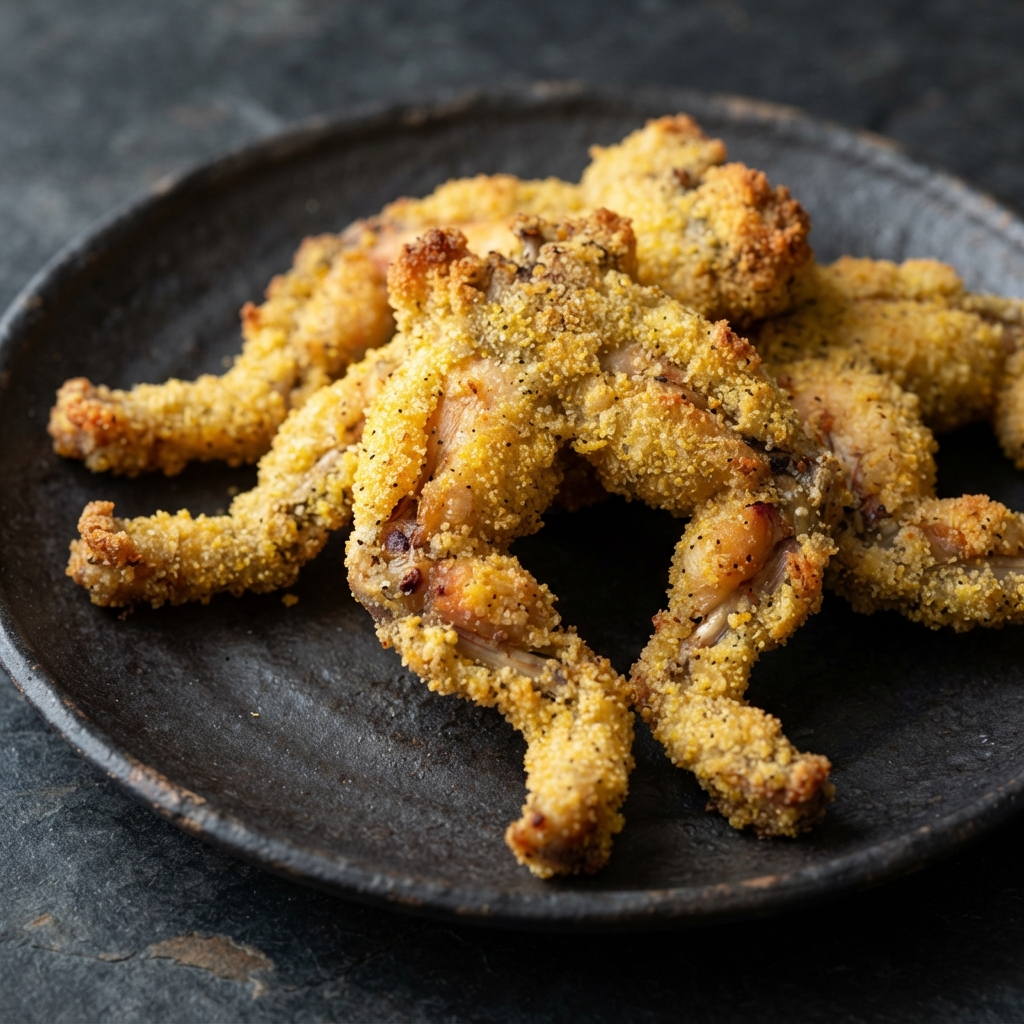 Crispy Air-Fried Frog Legs