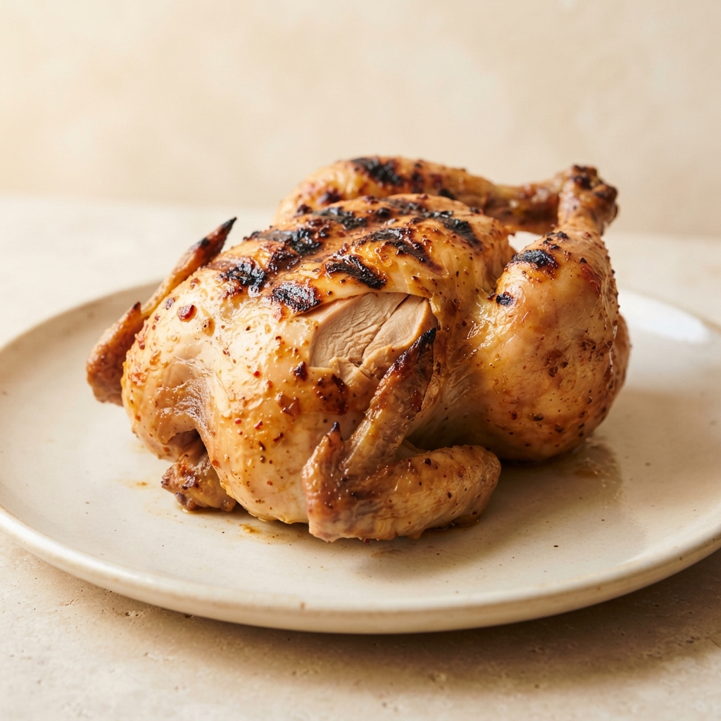 Char-Grilled Cornish Game Hens