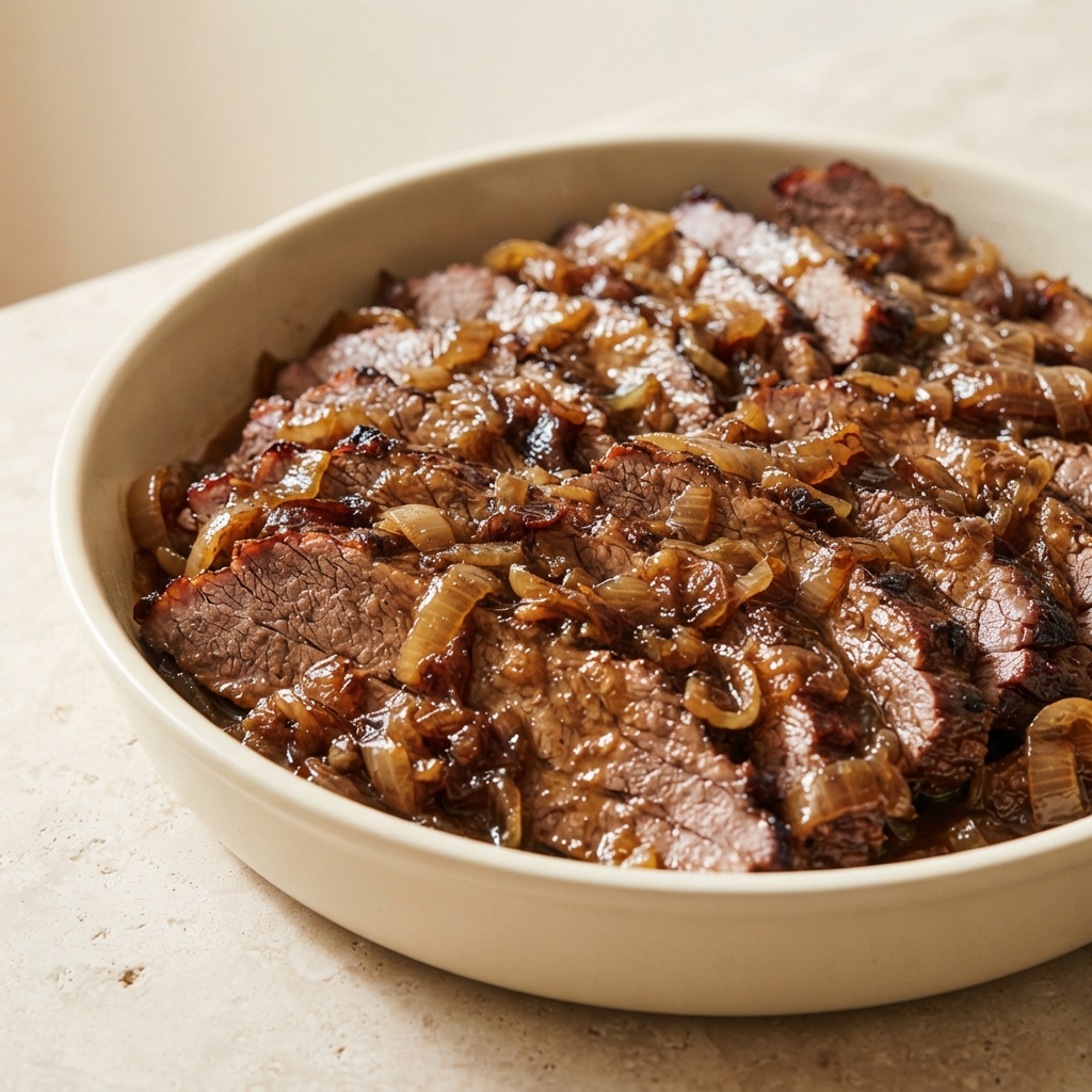 Alane’s Holiday Hanukkah Beef Brisket